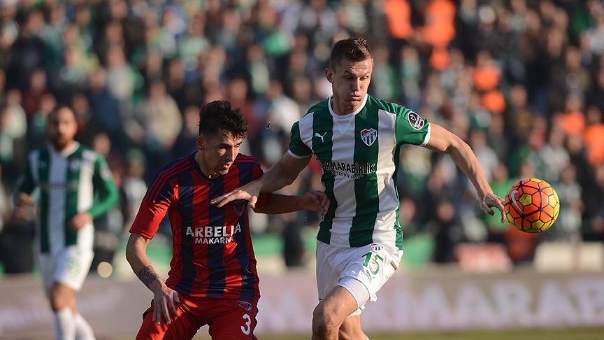 Bursaspor: 2 - Mersin İdmanyurdu: 1
