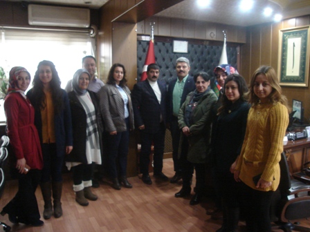 Çalış’tan Akcan’a ziyaret