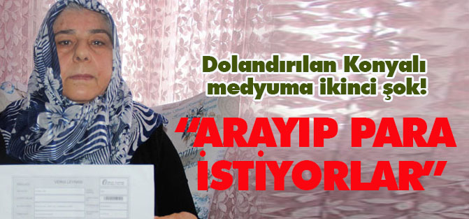 Dolandırılan medyum telefonlara yetişemiyor