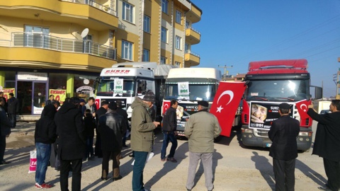 Ilgın'dan Suriye'ye yardım