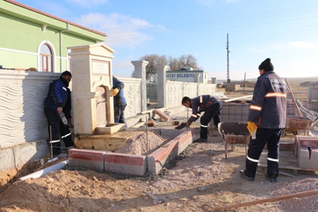 Karatay camilerine çevre düzenlemesi