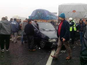 Konya'da trafik kazalar: 1 ölü 23 yaralı
