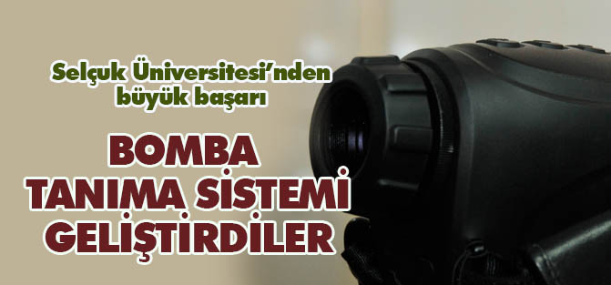 Selçuk Üniversitesi’nden gizlenmiş silah ve bomba tanıma sistemi