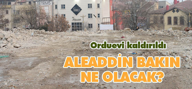 Alaeddin Tepesi Arkeolojik Park Olacak
