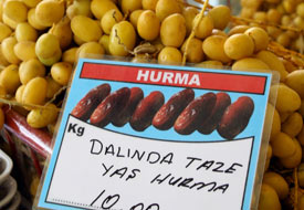 Hurmanın çikolatası da sirkesi de var