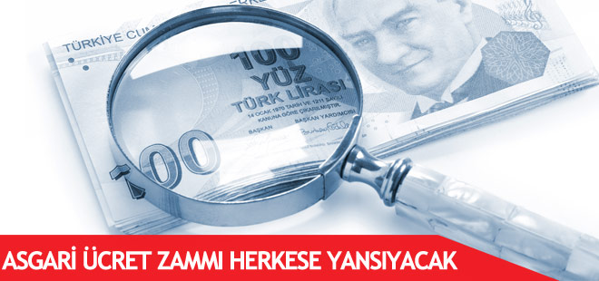 Asgari ücret herkesin maaşını arttırdı