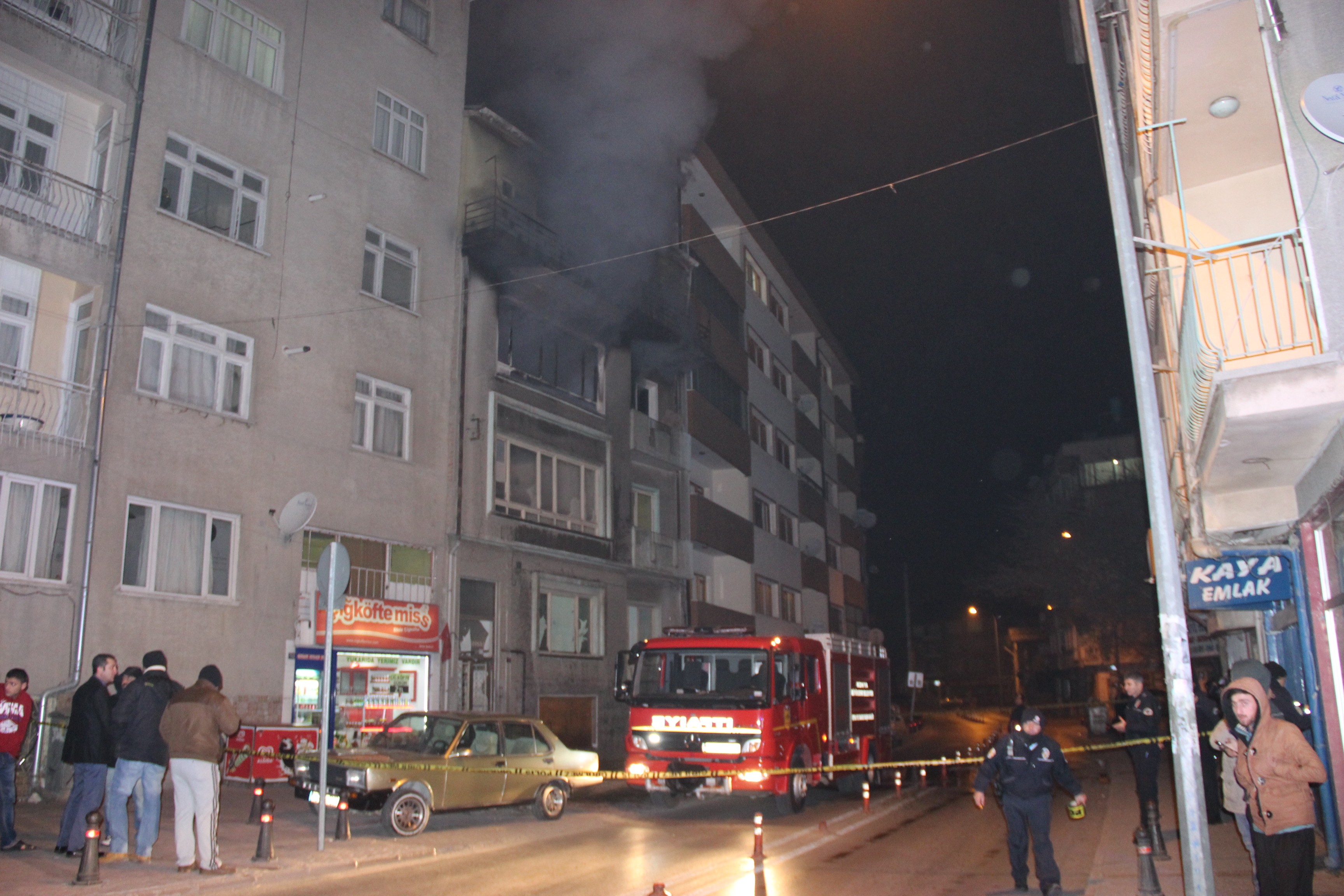 Konya’da korkutan yangın