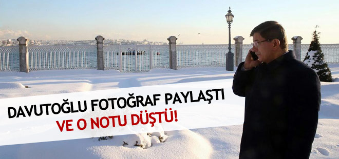 Davutoğlu, Instagram'dan fotoğraf paylaştı
