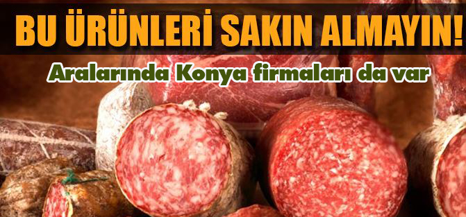 Gıdada Kara Liste Yayınlandı! Bu Ürünleri Sakın Almayın