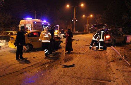 Ereğli’de trafik kazası: 1 yaralı