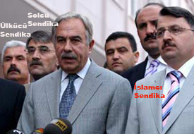 Bıyıklarına bak sendikaları tanı!