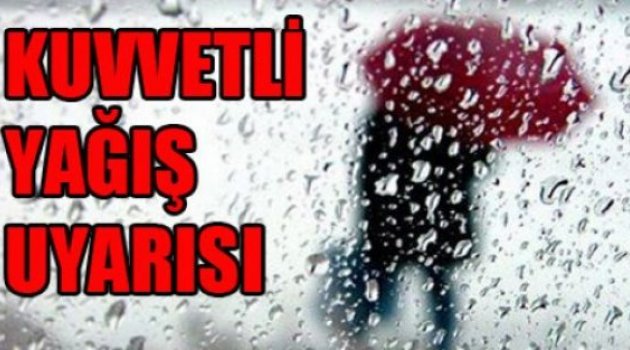 Meteoroloji uyardı! Yağmur geliyor...