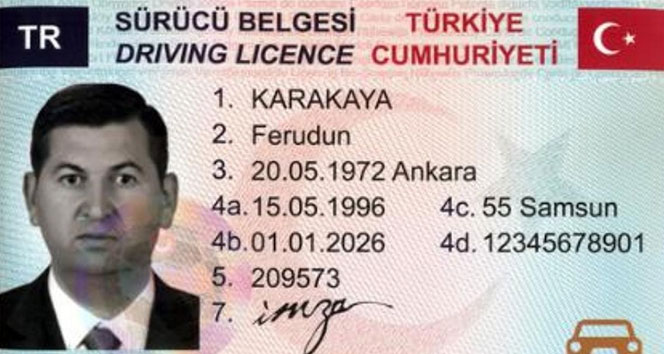 Sürücü belgesinde yeni dönem başladı