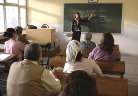 Okuma yazma kampanyasına ilgi çok