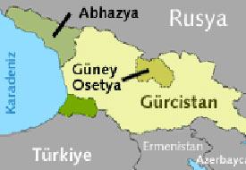 Rusya, G. Osetya ve Abhazya'yı tanıdı