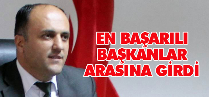 Özaltun, yılın en başarılı ilçe belediye başkanları arasında