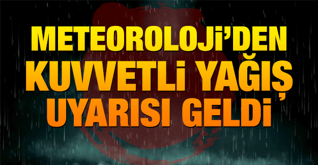 Meteorolojiden kar ve sağanak uyarısı