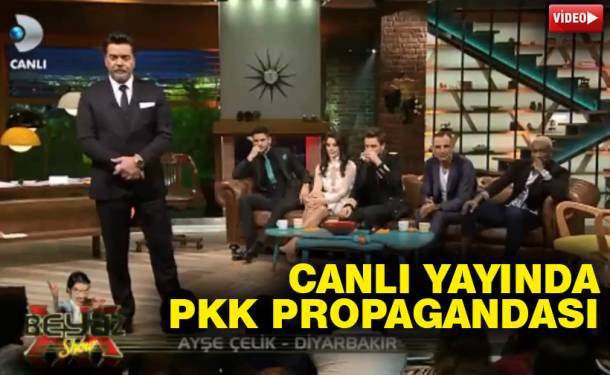 Beyaz Show'da PKK propagandası!