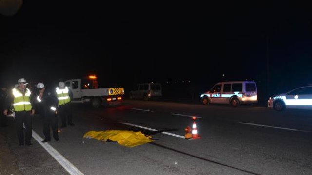 Konya'da bir kişi yolun karşısına geçmek isterken öldü
