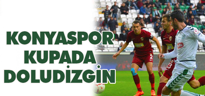 Konyaspor kupada doludizgin