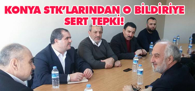 Konya STK'larından basın açıklaması