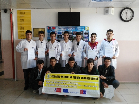 İşimde güvendeyim erasmus+ projesi