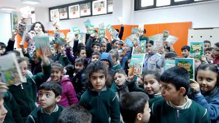 Mustafa Karaciğan İlköğretim Okulu'nda söyleşi şöleni