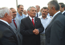 Yıldırım Karapınar ve Ereğli'ye geldi