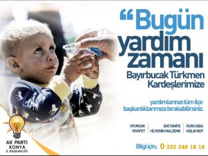 AK Parti’den  yardım kampanyası