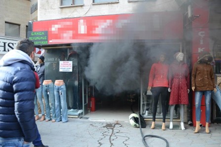 Ereğli’de iş yerinde yangın