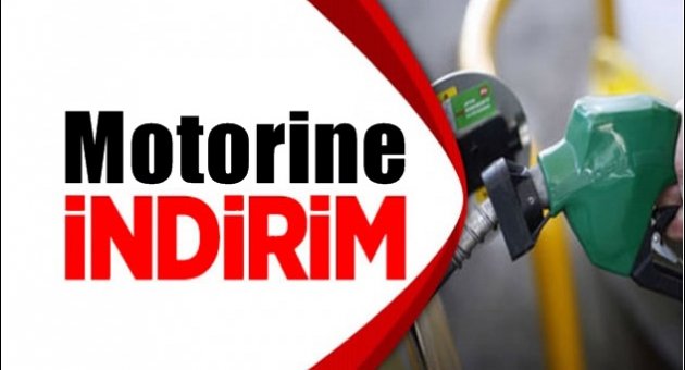 Motorine indirim geldi