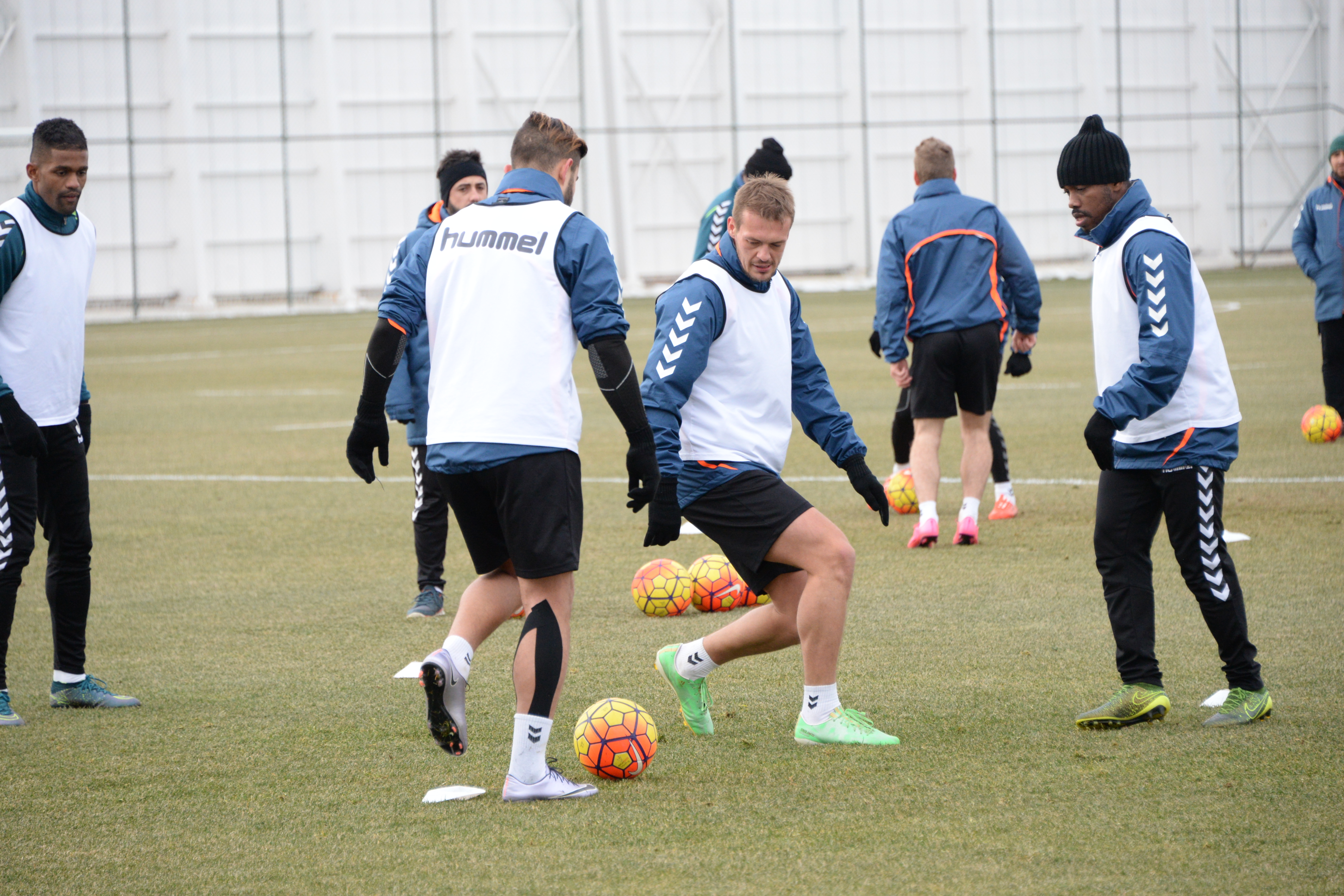 Konyaspor, taktik çalıştı