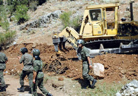 Bozkır köylülerinin yol kavgası