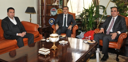 Altay'dan Şahin’e hayırlı olsun ziyareti