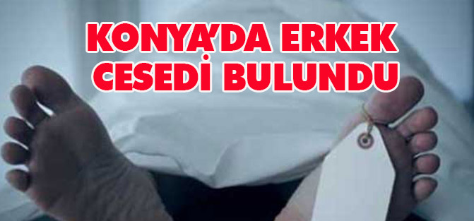 Konya'da Erkek Cesedi Bulundu