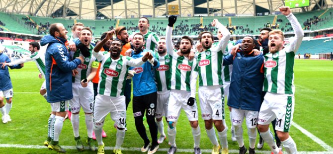 Konyasporlu oyunculardan maç değerlendirmesi