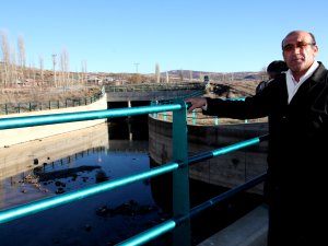 Sulama kanalına bariyerli önlem