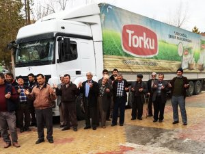 Bayırbucak Türkmenlerine Başarakavak’tan yardım