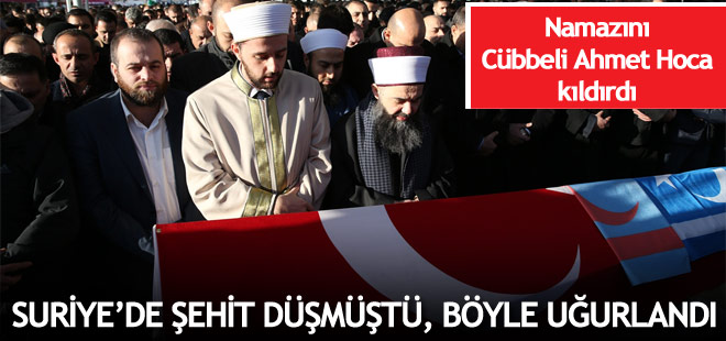 Türkmendağı’nda şehit düşen İbrahim Küçük toprağa verildi