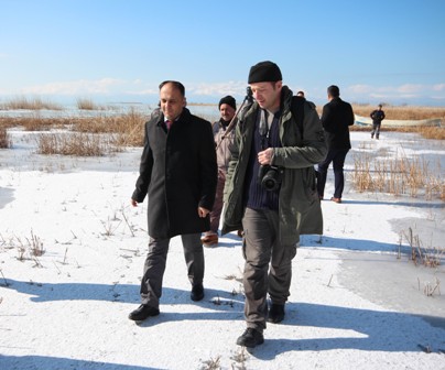 Özaltun, fotoğrafçılarla bir araya geldi