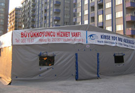 Kimse Yok Mu iftar çadırı açıldı