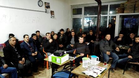 Seydişehir'de çiftçilere gübreleme eğitimi