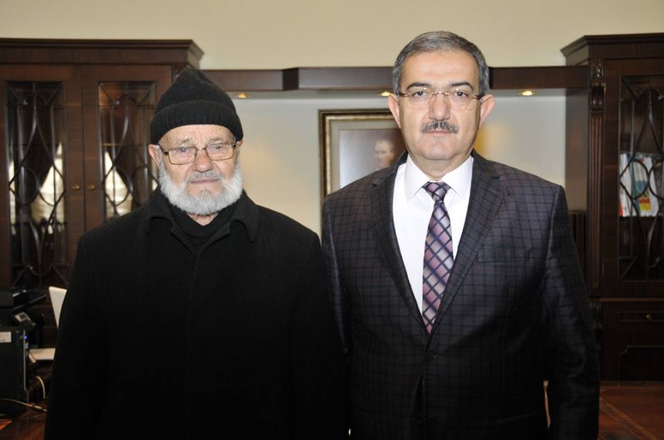 Rektör Mustafa Şahin'e en anlamlı ziyaret