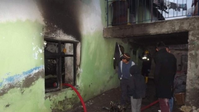 Engelli Çocuk Yangında Hayatını Kaybetti