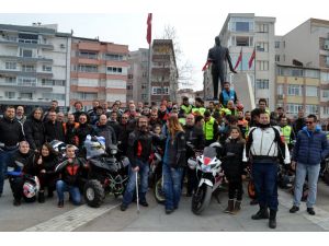 Engelli motorcudan ''Yollarda Engel Yok'' projesi