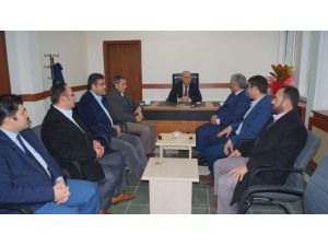 Çubuk İlçe Milli Eğitim Müdürü Aslan, YBÜ Çubuk Yerleşkesini ziyaret etti