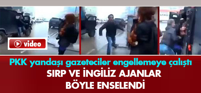 Diyarbakır'da  İngiliz ve Sırp ajanlar böyle yakalandı VİDEO