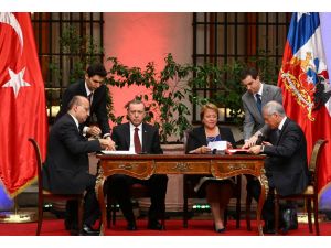 Erdoğan-Bachelet ortak basın toplantısı