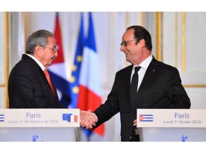 Küba lideri Castro, Paris'te