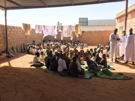 Ribat Sudan'da savaş mağduru yetimlere ulaştı